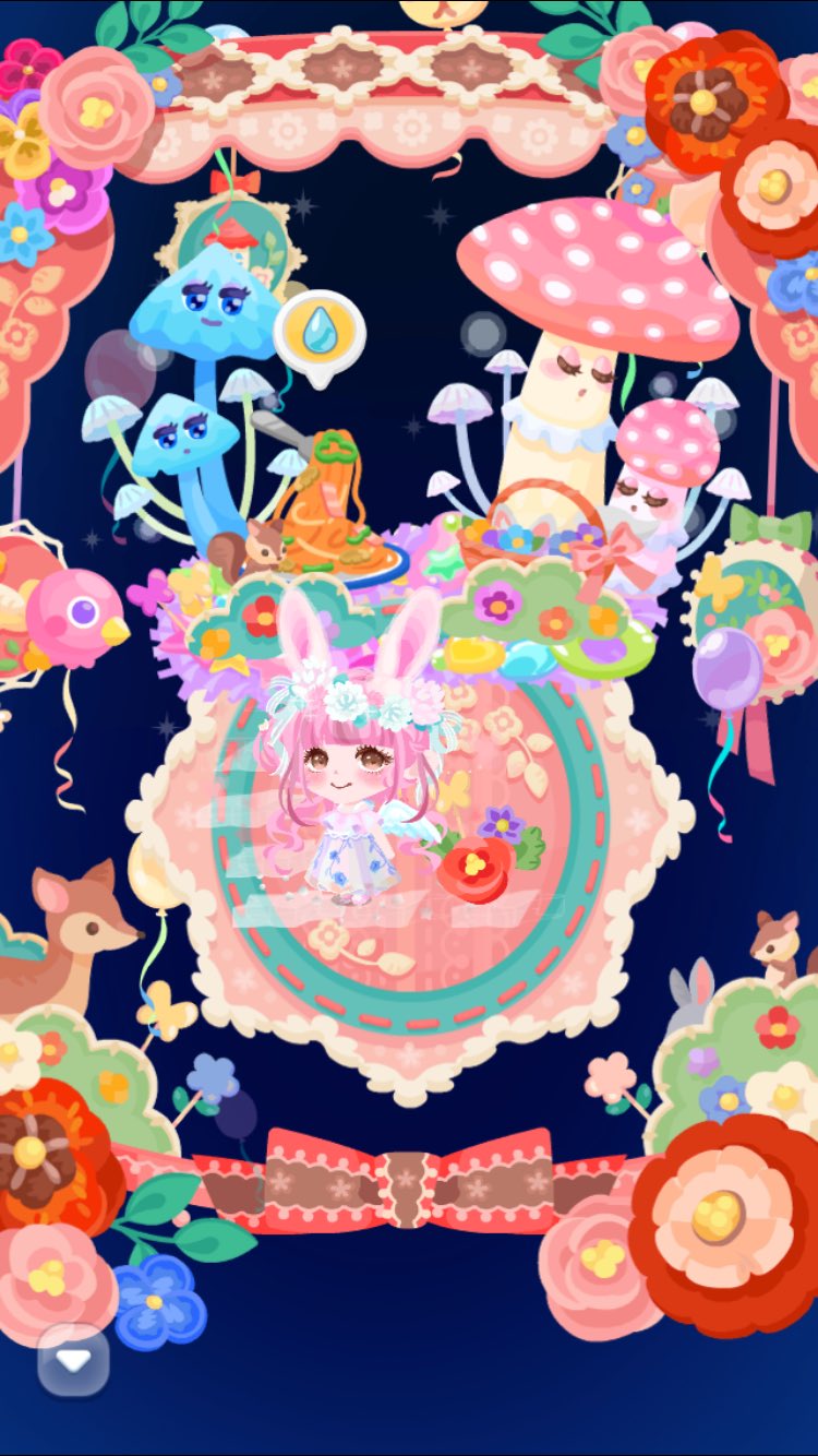 ももー ポケコロ 今のコロニーをダブリアップの背景に変えてみました やっぱりピンク可愛い ポケコロ T Co Xdkk3sxra1 Twitter