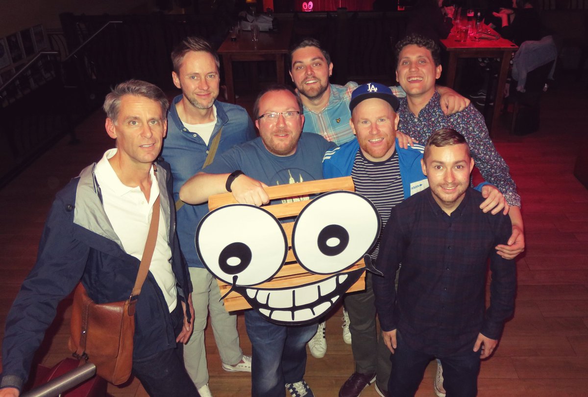 Big thank you to <a href="/James_Beatty/">James Beatty</a> <a href="/James_Redmond_1/">James Redmond</a> <a href="/rohanloncomedy/">Rory o Hanlon -</a> <a href="/scottcapurro/">Scott Capurro</a> for joining us last night at @PicturedromeNN1  #thecomedycrate