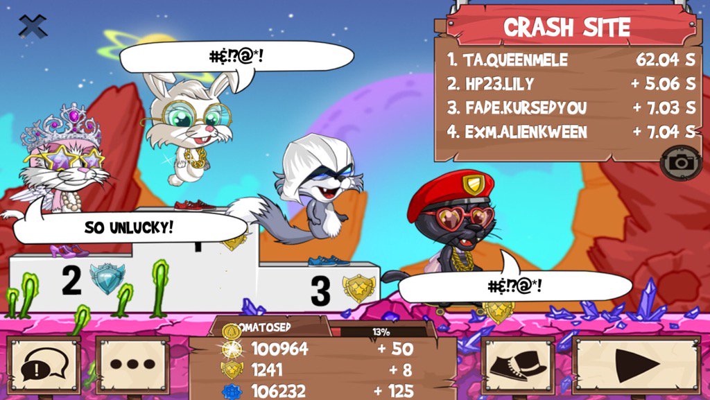 queenmelexo's tweet image. Get on my level, son! #funrun2 #lily #KurSedYou #Alienkween