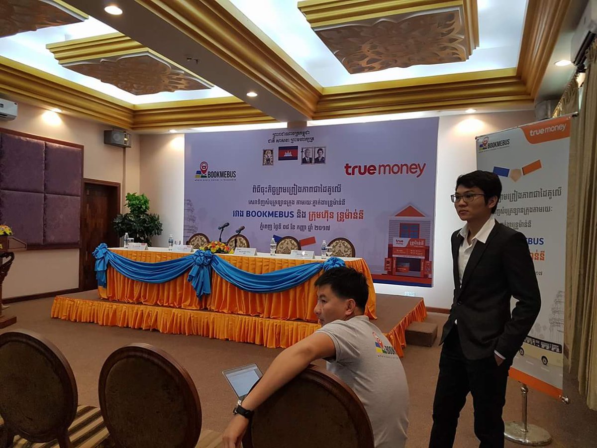 cambopedia's tweet photo. #BookMeBus and #TrueMoney are 
making it easier for booking bus tickets in #Cambodia easier for #Khmer people. 
https://t.co/rcr8tHtyvU https://t.co/NZQxVlIycT