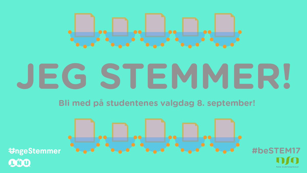 Studentsnakk's tweet photo. I dag er #StudentenesValgdag og siste mulighet for å forhåndsstemme! Gjør det så du har rett til å klage. #beSTEM17 https://t.co/2NgyRhPeFh
