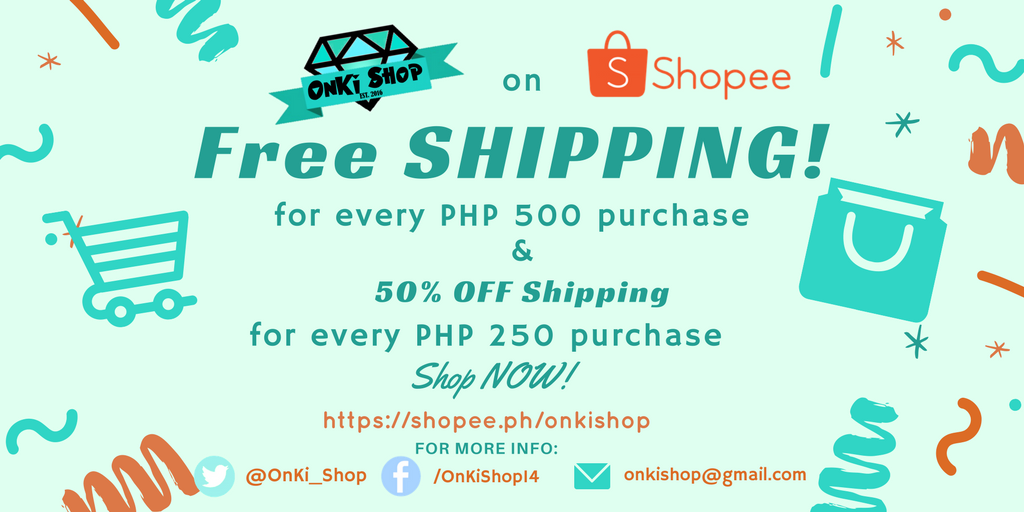 Onki Shop On Twitter Good News Free Shipping Is Now Available In Our Shopee Page Visit And Shop Now Https T Co Hutygl4zzm Shinee Onkishop Https T Co C1xxjnqpjo