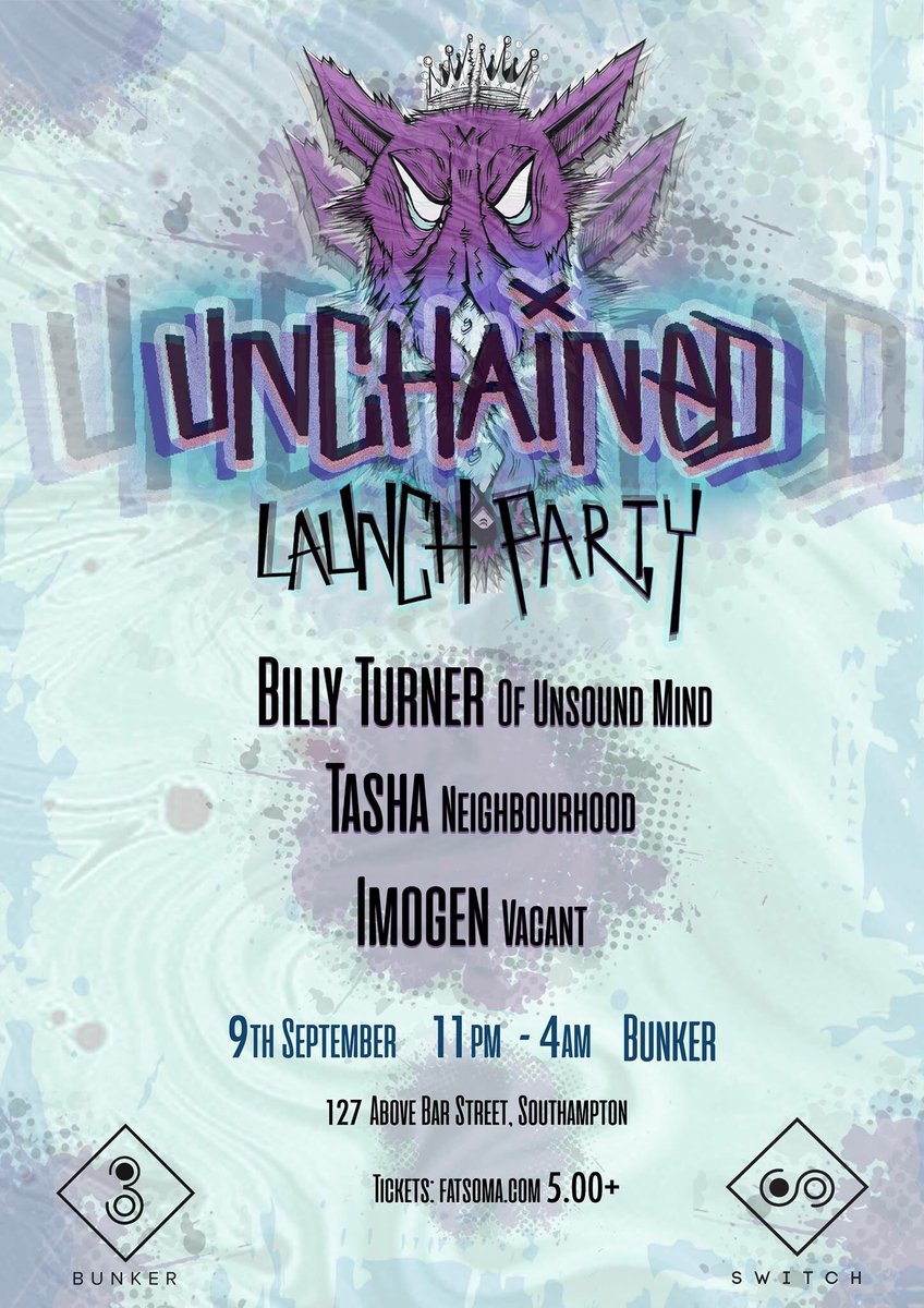 We're open tomorrow night for Unchained Southampton's launch party! Entry available from £5