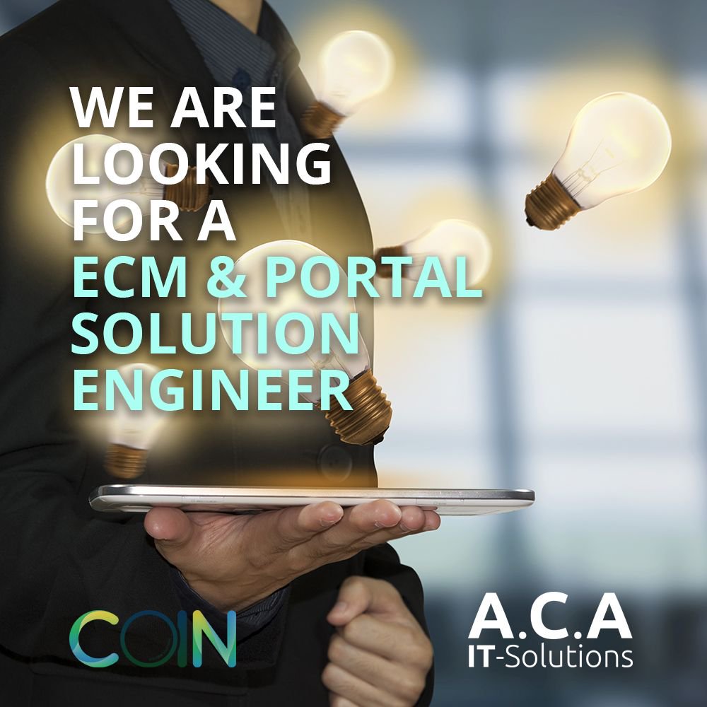 Simple_Edit's tweet image. Wij zijn op zoek naar een ECM &amp;amp; Portal Solution Engineer met ervaring in content &amp;amp; document management oplossingen! buff.ly/2vIV0Uj