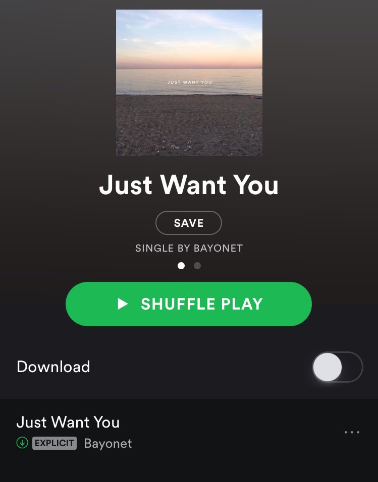 Just Want You available now <a href="/Spotify/">Spotify</a> big love and thanks to the people who have already playlisted us 🌹
