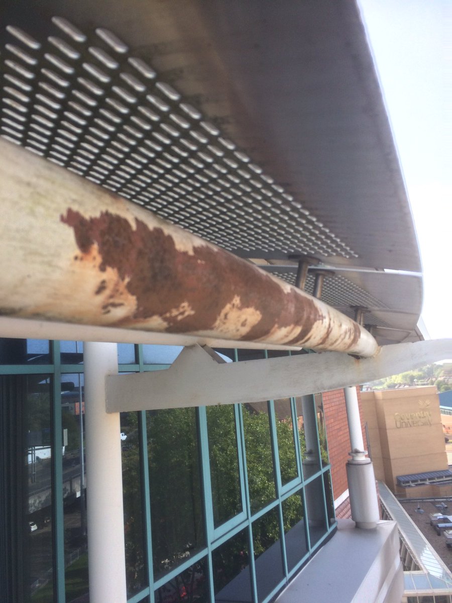 SupremeFinishes's tweet photo. Recent painting to high level Steelwork at Coventry university https://t.co/mt0uclGQJF