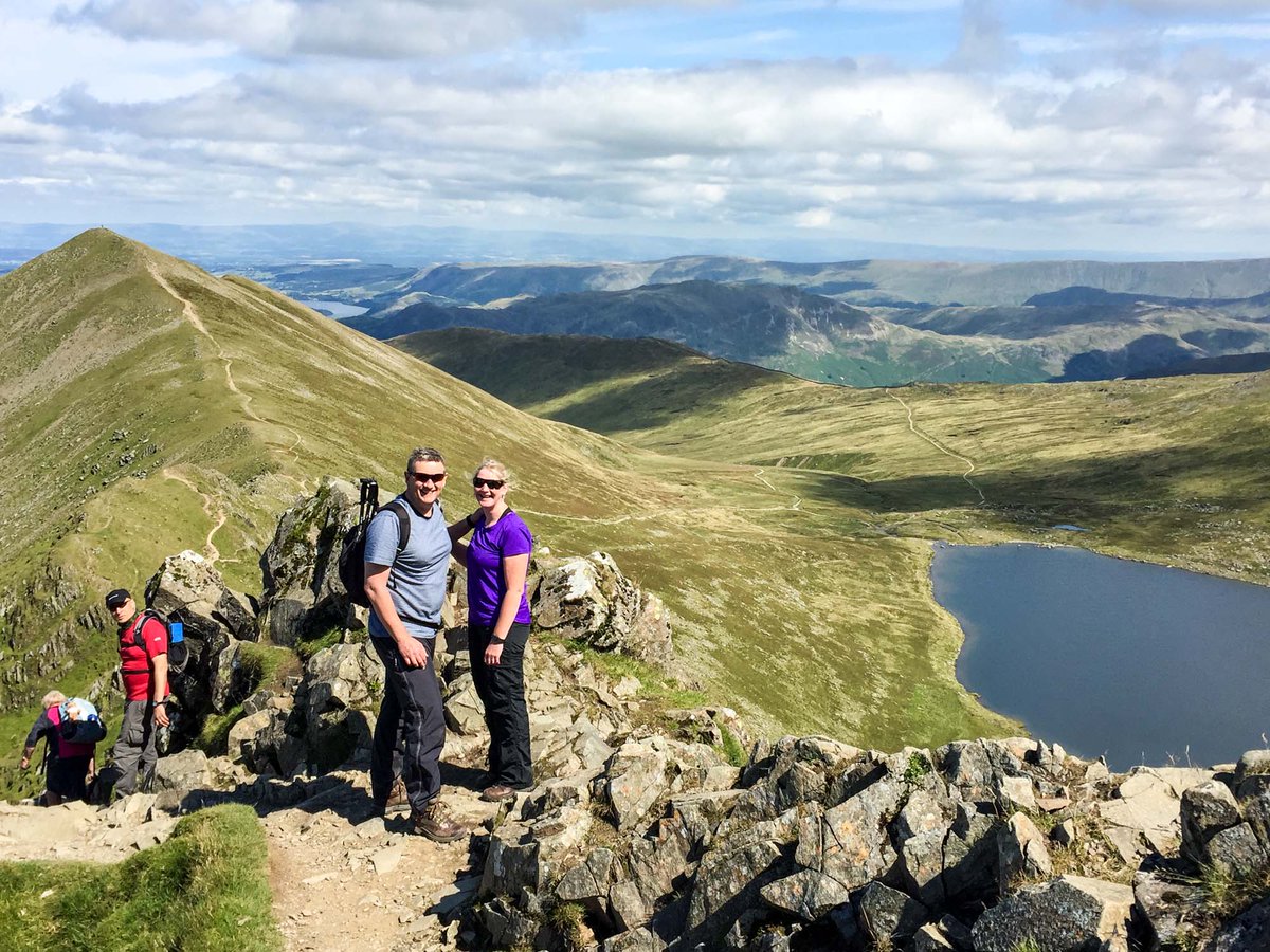 Descending Swirral Edge on a recent #Helvellyn &amp; #StridingEdge #GuidedWalk
#LakeDistrict #WorldHeritage
ow.ly/PnfN30eUIH7