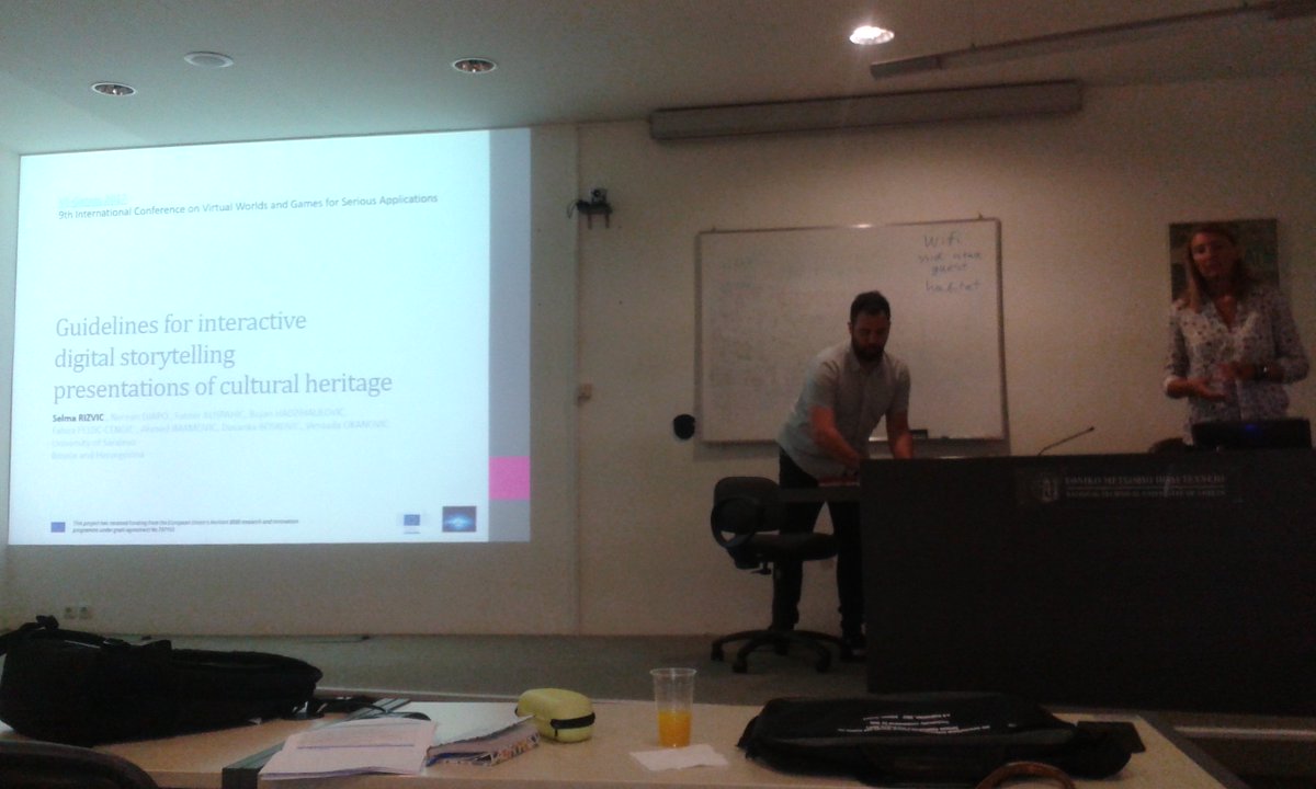 imareculture's tweet image. #imareculture @vsgamesconf 2017 9th International Conference on #VirtualWorlds and #Gameapplications,  #guidelines on #digitalstorytelling