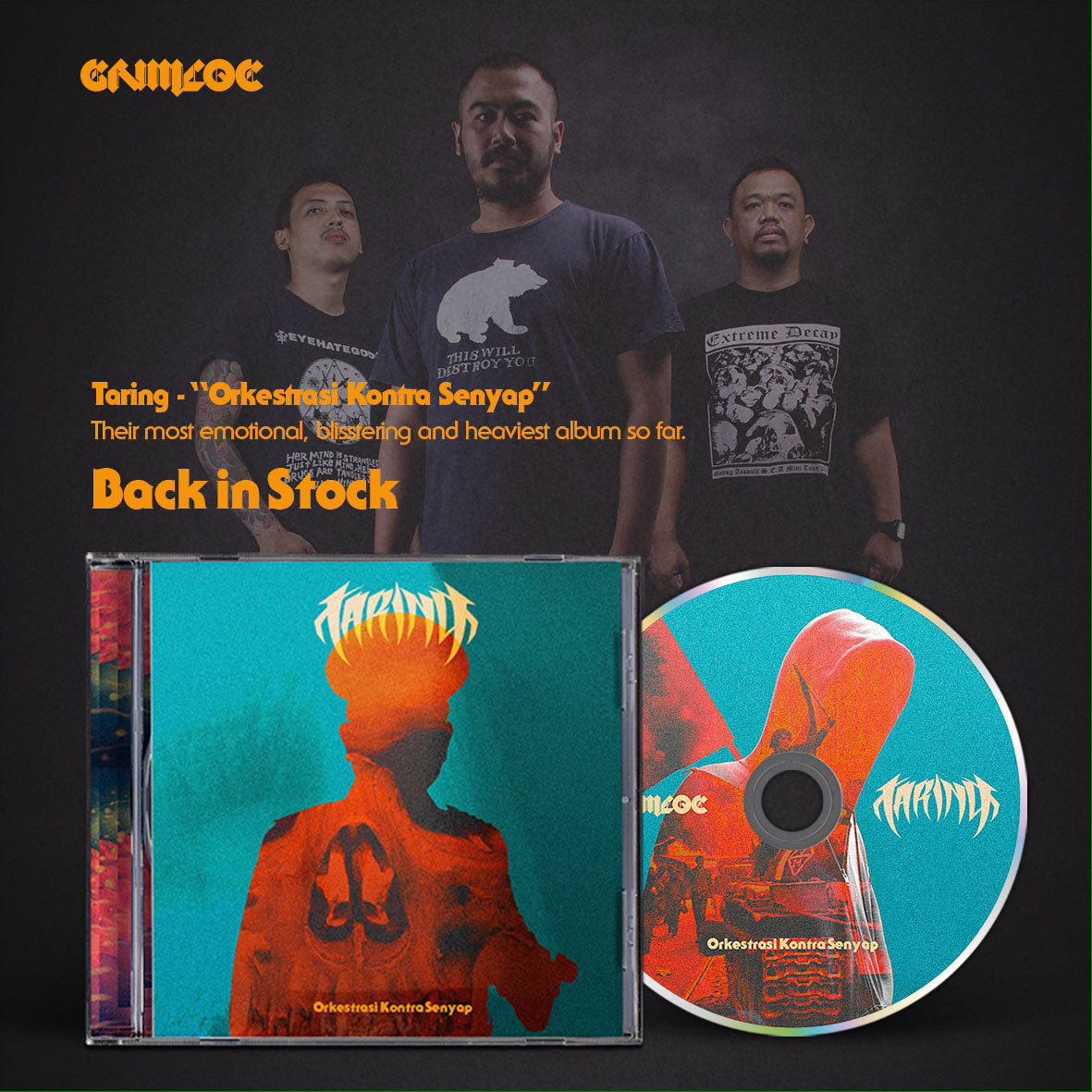 BACK IN STOCK | utk retail / wholesale kontak: Line : @grimloc • Whatsapp : 082219340101