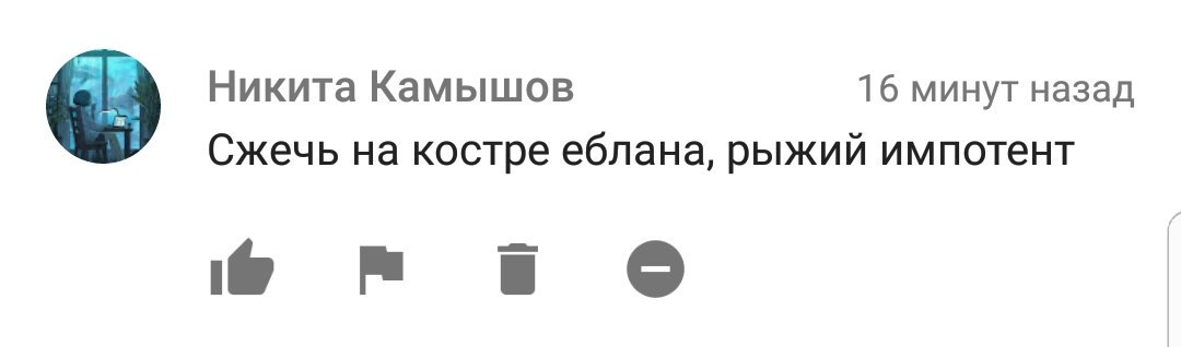Когда сделал видос про Милонова и теряешься в догадках, к кому именно адресованы подобные комменты :/