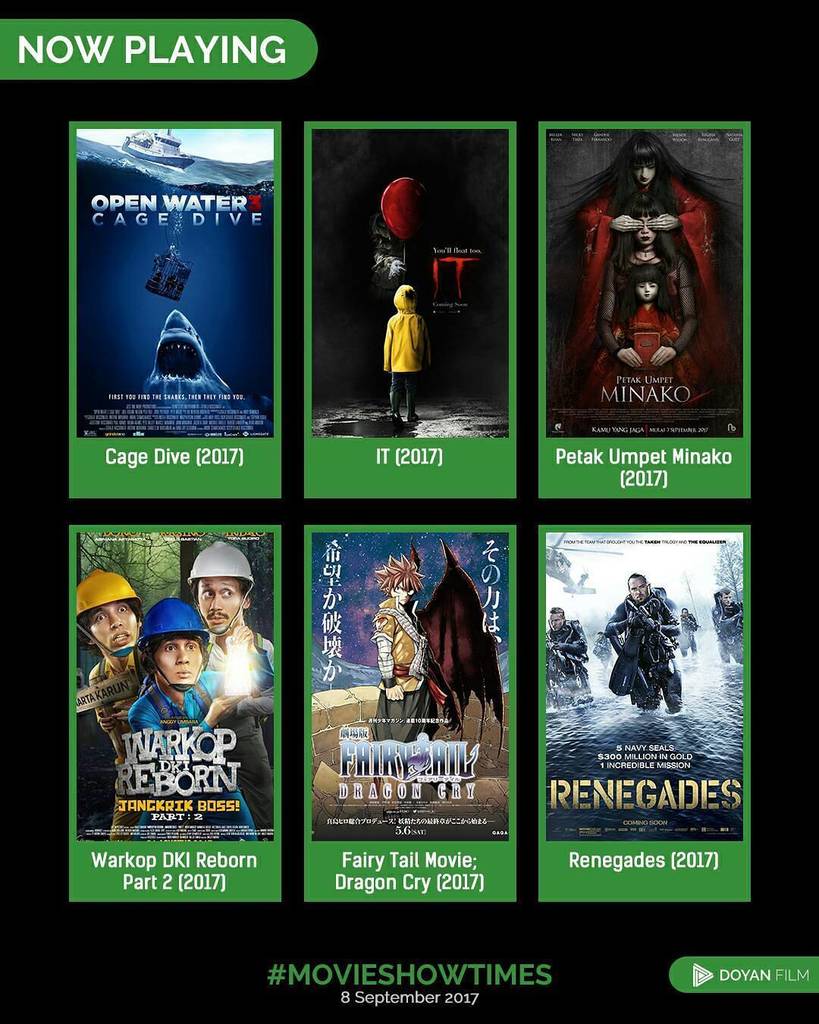 cimotix's tweet photo. #MovieShowTimes yuk ke bioskop!
Menurut kamu film apa nih yang rekomendasi?

Tulis jawaban kamu dikomentar!
➖➖➖➖➖➖… https://t.co/WpxeYB9WNN https://t.co/alX9hglzWU