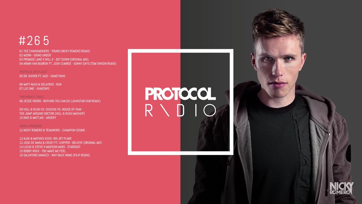 wutyee_lynn's tweet photo. Hello! Welcome everybody to a brand-new episode of Protocol radio
#PRR265 #nickyromero #protocolradio #protocolrecording #protocolfam https://t.co/HinuRJjNax