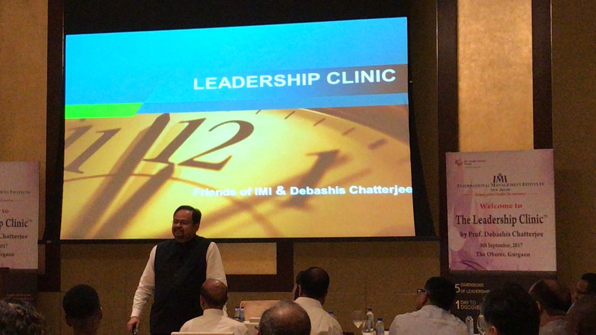 LeaderClinic's tweet photo. And here we go !! The day we have been waiting for. The most sought after clinic "THE LEADERSHIP CLINIC" @LeaderClinic #IMILeadershipClinic https://t.co/o032HgbCrk