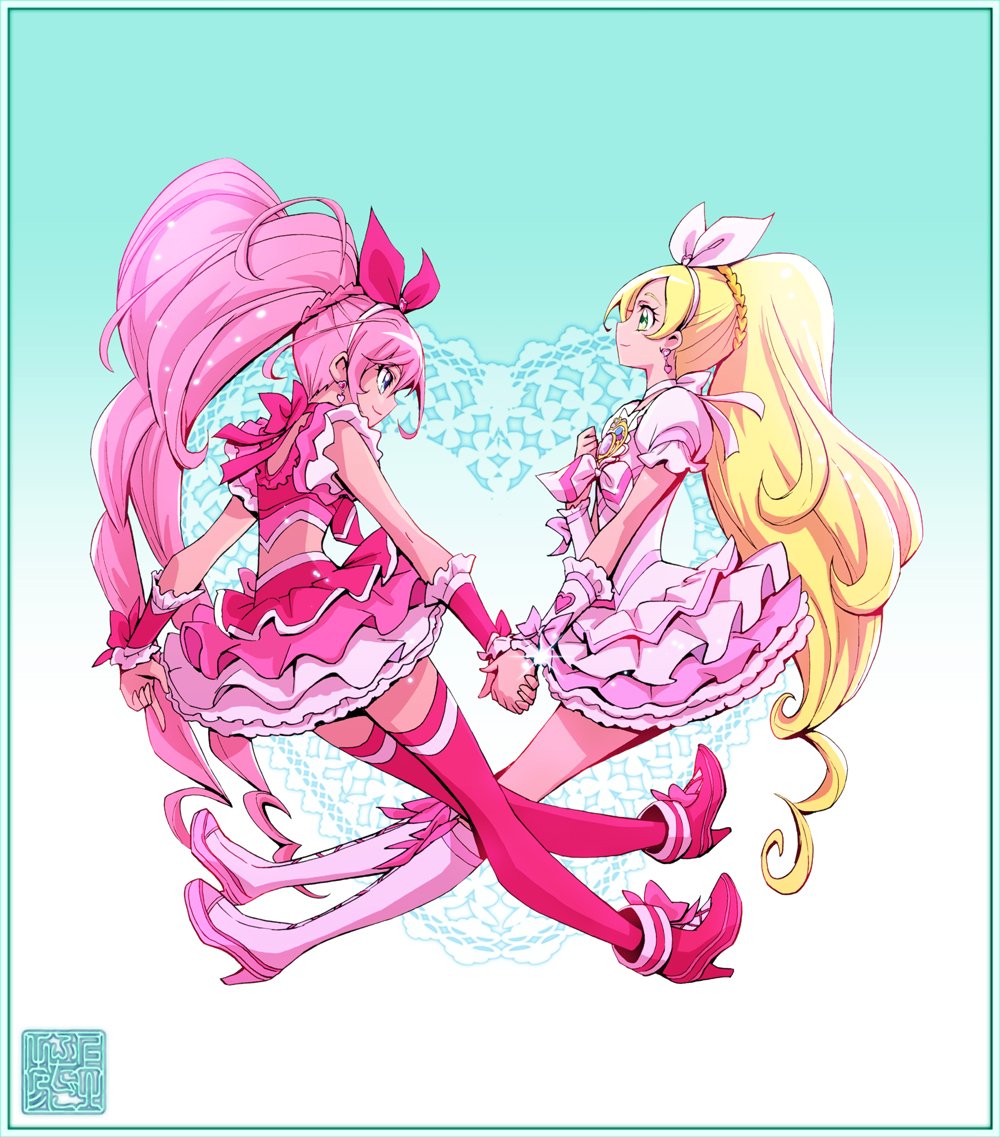 上北ふたご プリキュアコレクション スイートプリキュア 埋めカットより キュアメロディとキュアリズム T Co 6m5ttef8i7 Twitter