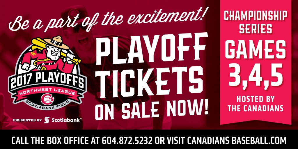 vancanadians's tweet photo. WE ARE GOING TO THE CHAMPIONSHIP!! #AtTheNat

Tickets are on sale NOW! https://t.co/wpPqy5FUOx