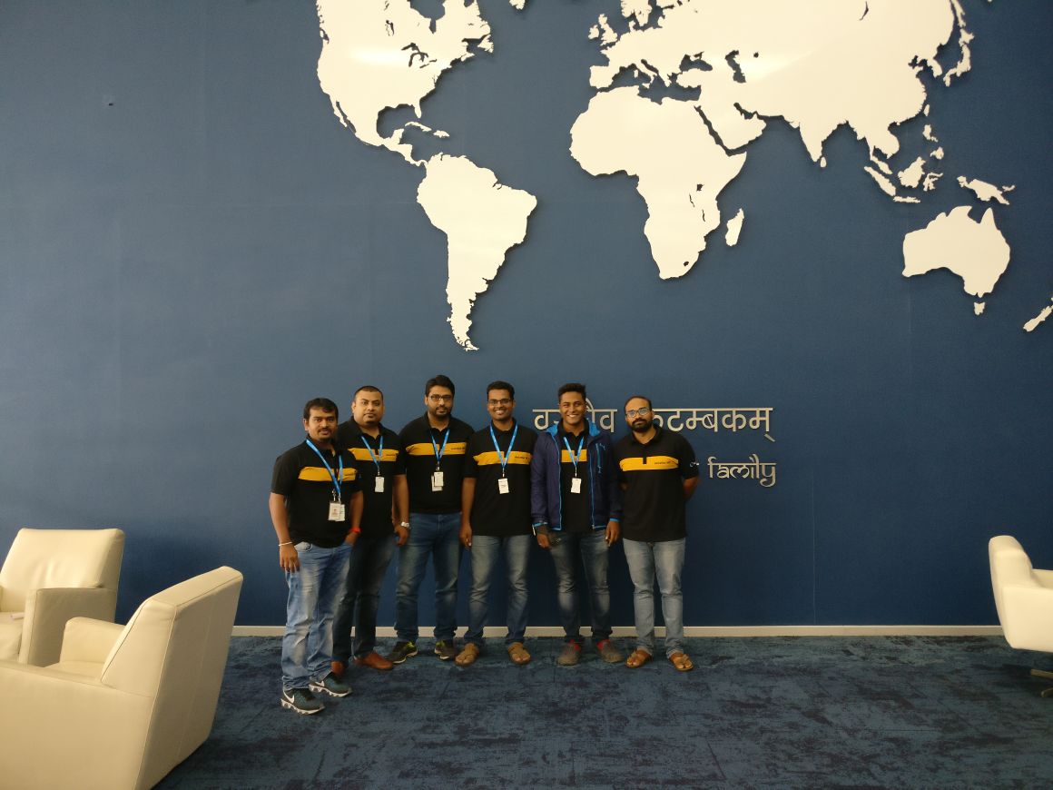 venu238's tweet photo. Getting ready for the hack!! #QuintilesIMS hackathon https://t.co/ohZGKD3O7U