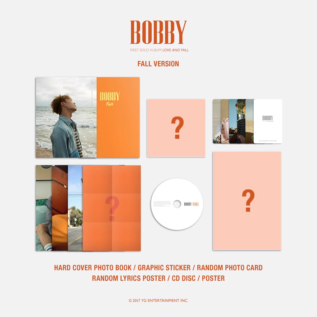 予約済み1000■BOBBY『LOVE AND FALL』FALL ver. YG FAMILY on X: 