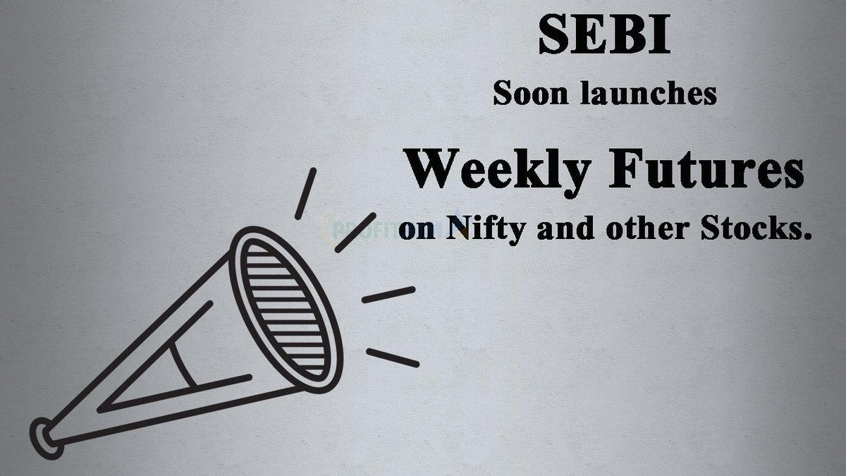 profitaim's tweet photo. SEBI may soon accept Nifty and Weekly Futures in other shares like Bank Nifty
#Weeklyfuture #Nifty #banknifty https://t.co/9HNoEdZ2mL https://t.co/Agw3a0TJeL