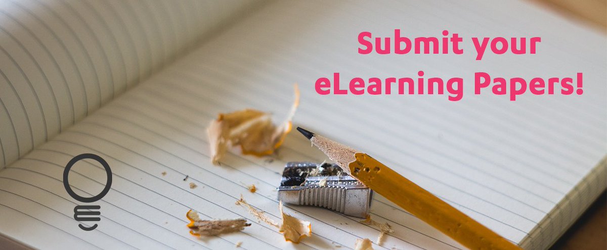 EUDigitalEdu's tweet photo. Have you submitted to our #eLearningPapers yet? Get your work peer-reviewed & published now: https://t.co/HNOnuk9Yk6 https://t.co/CMzfLfgPAp