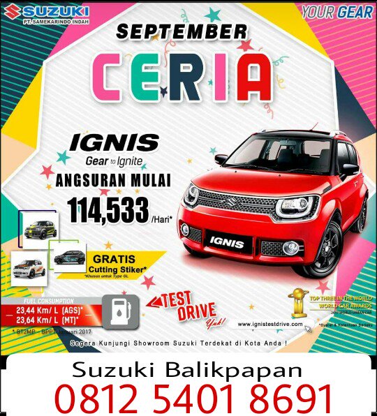 #suzukibalikpapan #dealersuzukibalikpapan #salessuzukibalikpapan #balikpapan #promosuzukibalikpapan #mobilbalikpapan #