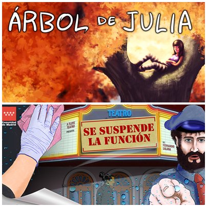 Volvemos este fin de semana a <a href="/TeatrosLuchana/">Teatros Luchana</a>. Dos obras de <a href="/anayainfantil/">Anaya Infantil</a>.
teatroinfantilmadrid.es/cartelera/el-a…
teatroinfantilmadrid.es/cartelera/se-s…
#LaVueltaAlCole