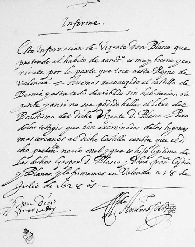 robertllops's tweet photo. El Fort d Bèrnia fou desmantellat el 1612. 16 anys després 1 informe deia "q todo derribado sin habitación ni gente"...ni Llibre Baptismal https://t.co/WjZxLa3vaw