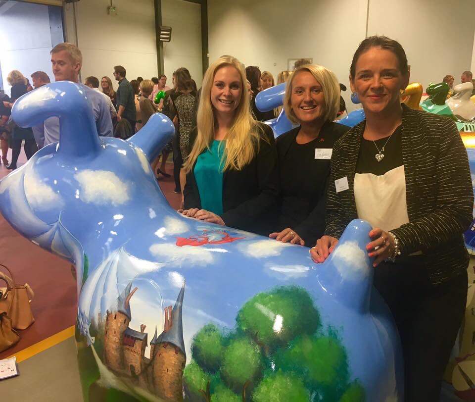 Meet "Dewi" our ty hafan snowdog arriving on Tuesday! Come and pop in to say hi! Download the snowdog trail to meet all the Cardiff Snowdogs