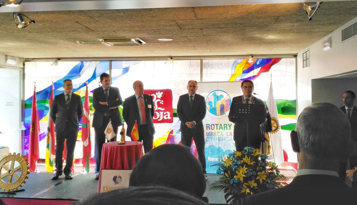 RiojaWine_ES's tweet photo. B. Marqués de Vitoria   gana la XXV cata de Solidaridad Rotaria. Su venta conseguirá fondos para actividades humanitarias a nivel mundial. https://t.co/890ILQjuRf