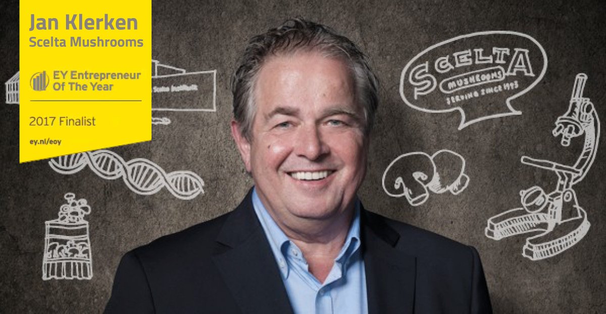 Jan Klerken finalist for the EY Entrepreneur Of The Year Award 2017! We're looking forward to the final, October 3rd! #EOYNL @EY_Nederland
