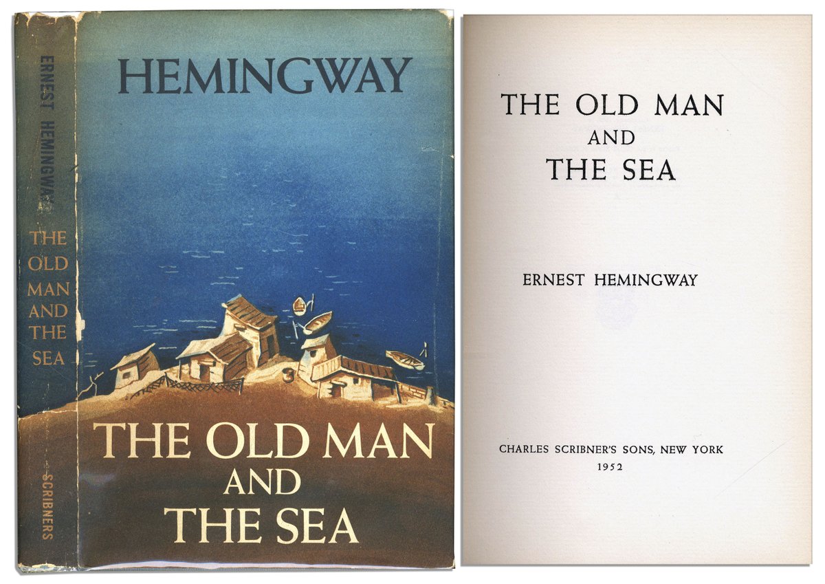 alexsisifo's tweet photo. El 8 de septiembre de 1952 se publicó El viejo y el mar, el último trabajo de ficción importante de Hemingway y quizá su obra más conocida https://t.co/jnlpneMtt5