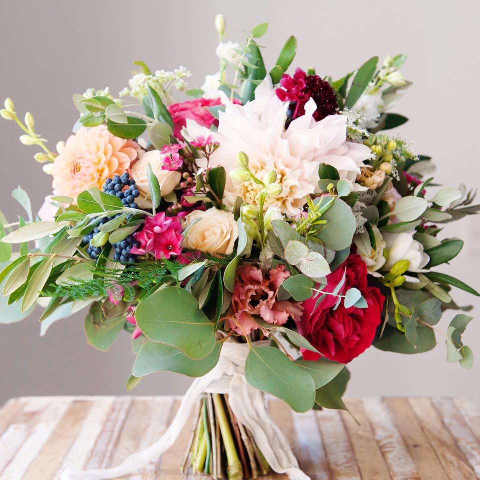 Just fell in love with this colourful, oh-so-cheery bridal bouquet by <a href="/LilyandMay/">LilyandMay</a> >> lilyandmay.co.uk #LMDLilyandMay