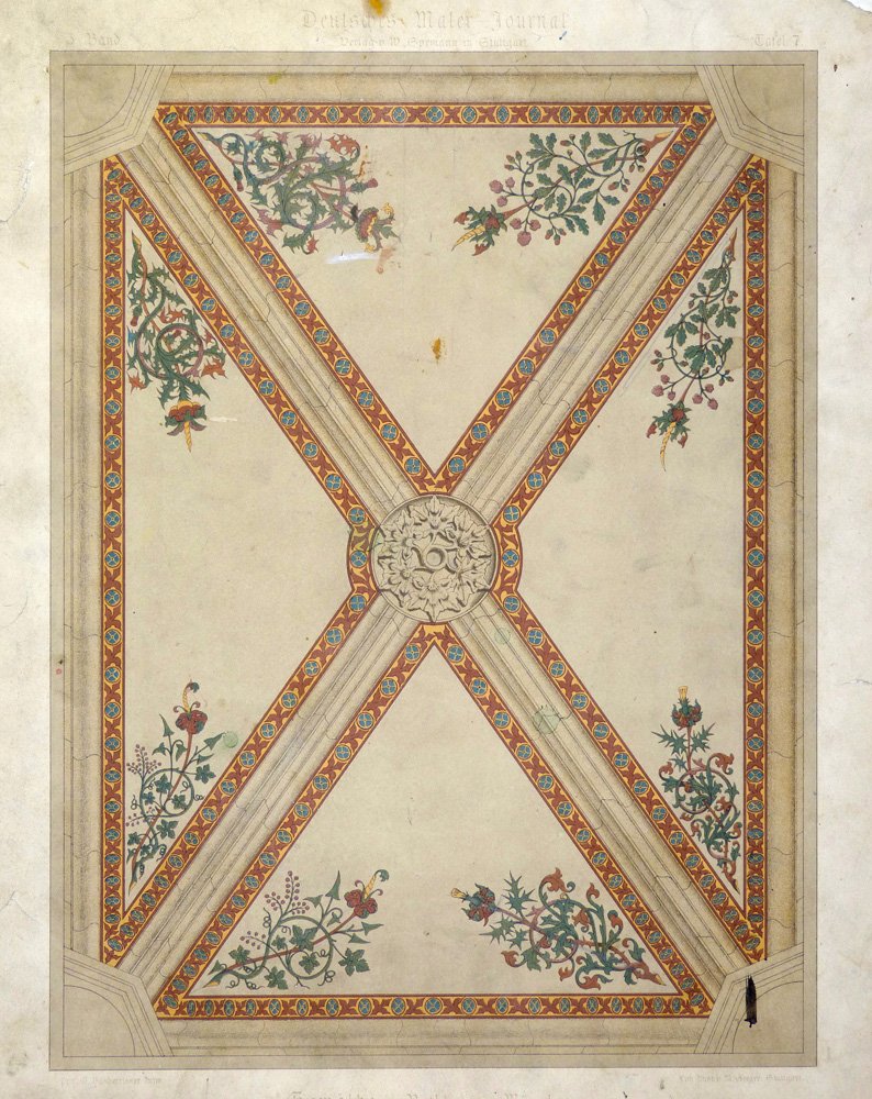 ScholaGraphidis's tweet photo. One Print A Day
#oneprintaday #19thcentury #ornament #style #architecture #education #wallpainting #decoration #walldecoration https://t.co/3N3MAX3XG7