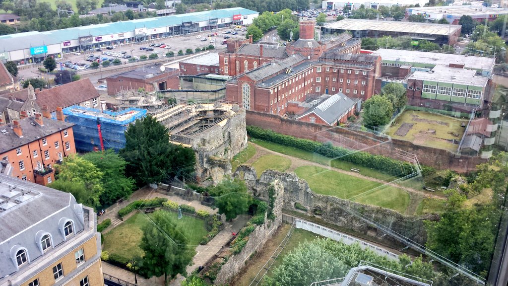 Repairs to the ruins <a href="/RdgAbbey/">Reading Abbey Quarter</a> are onsite. A real conservation project where we have been using hot lime mortars! #lastweek @HCC_Architects