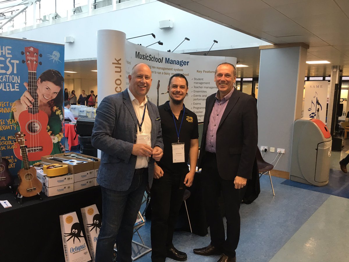SAMEMusEdScot's tweet photo. Come and say hello to all our wonderful exhibitors when it's coffee time today!@CharangaScot @ABRSM @RSmithCompany @RCStweets @_BrightRed https://t.co/o9LFLraikG