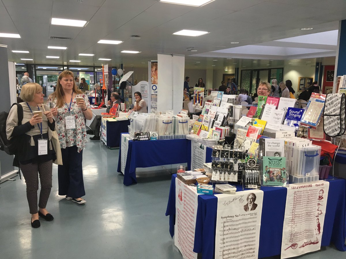 SAMEMusEdScot's tweet photo. Come and say hello to all our wonderful exhibitors when it's coffee time today!@CharangaScot @ABRSM @RSmithCompany @RCStweets @_BrightRed https://t.co/o9LFLraikG