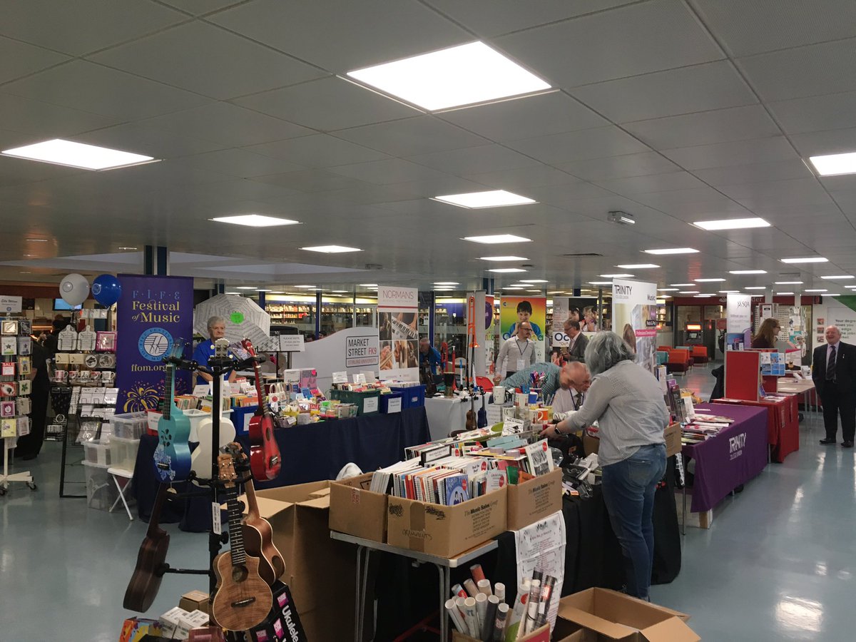 SAMEMusEdScot's tweet photo. Come and say hello to all our wonderful exhibitors when it's coffee time today!@CharangaScot @ABRSM @RSmithCompany @RCStweets @_BrightRed https://t.co/o9LFLraikG