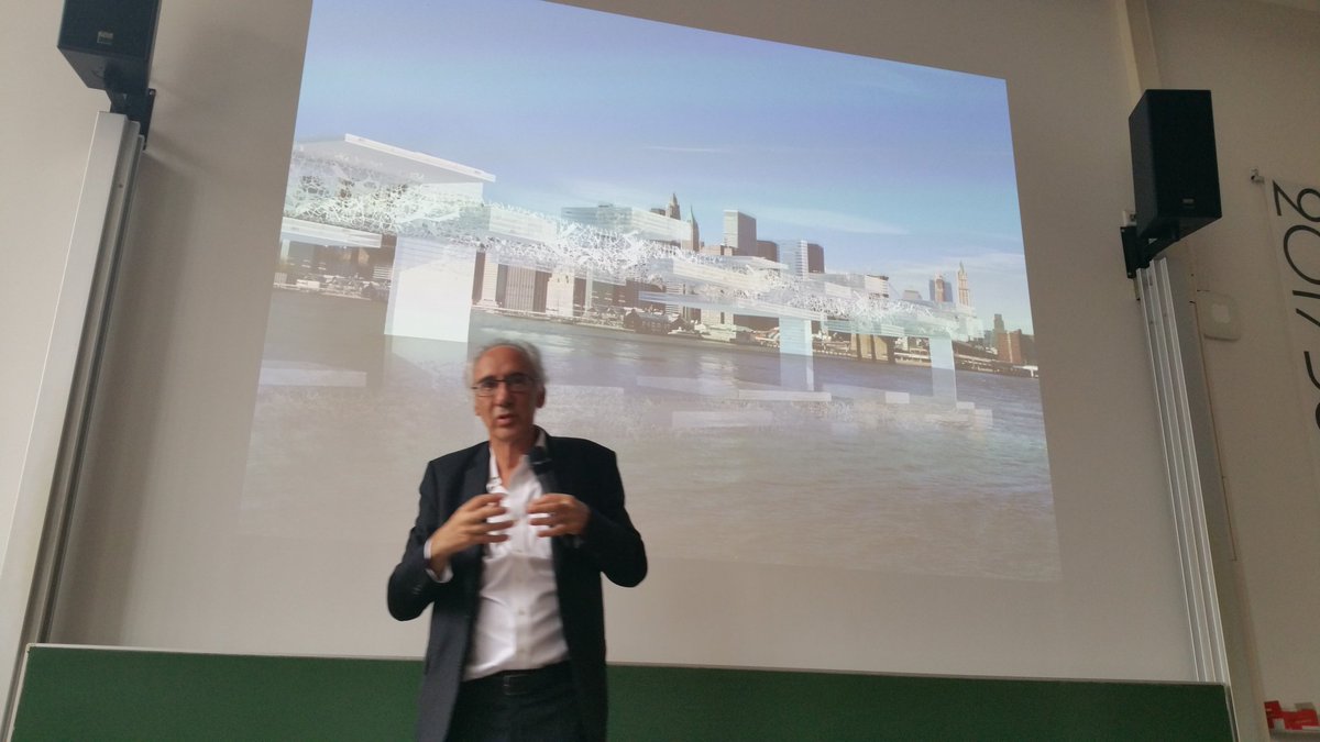 bdebridgeweb's tweet photo. A trio of architects telling stories about footbridges in this morning's keynotes @Foot_Bridge https://t.co/oq2p7NhCjC