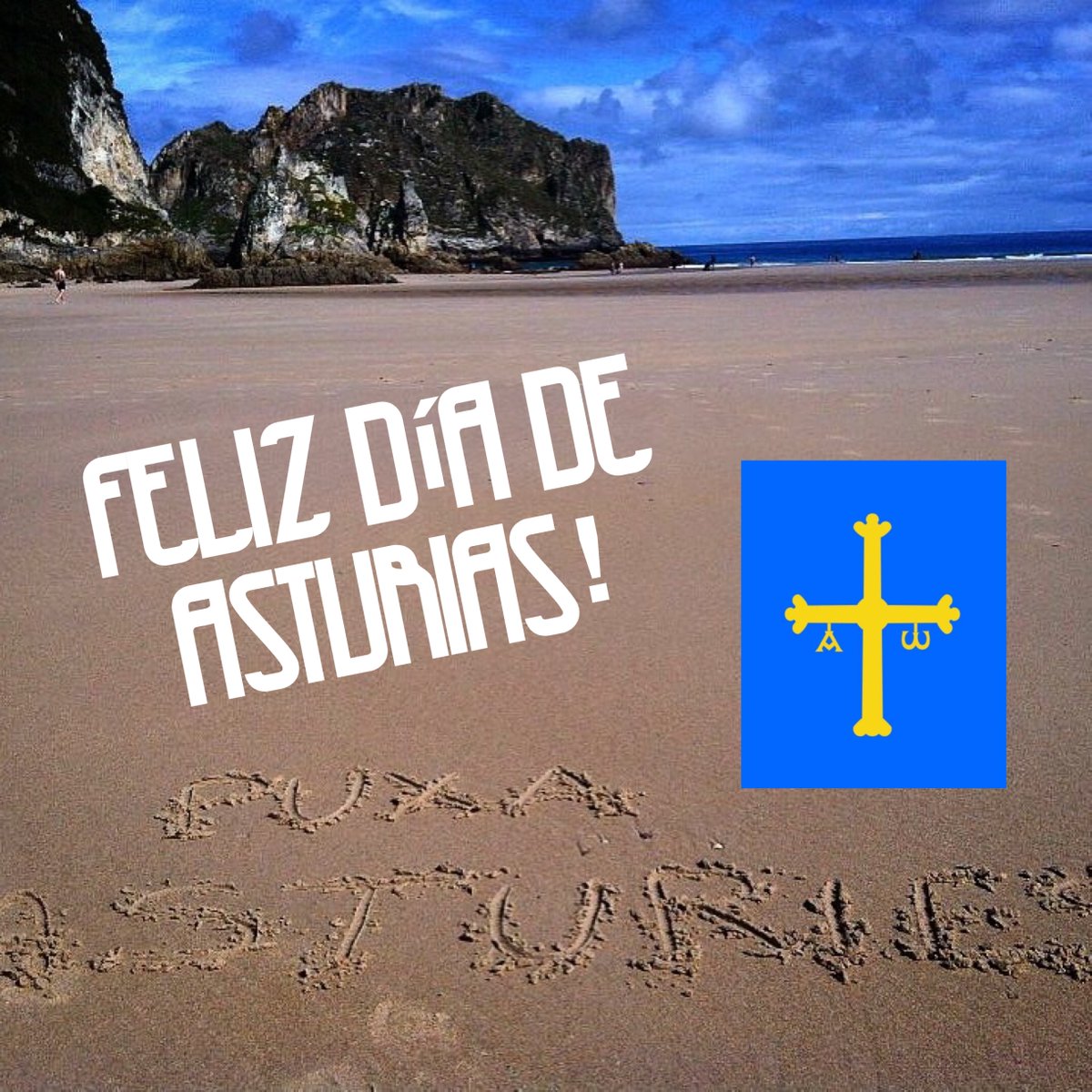 Feliz día de #Asturias <a href="/campingasturias/">Campings de Asturias</a> #camping