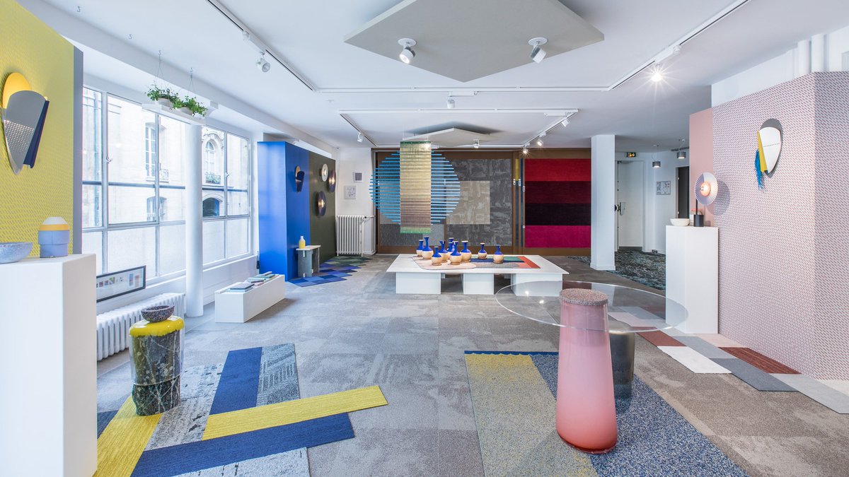In exclusivity, #Balsan unveils the exhibition CHROMASCOPE held in its Parisian showroom during <a href="/ParisDesignWeek/">Paris Design Week</a>.