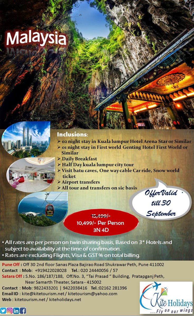 kitetourism95's tweet photo. #Malaysia #AsianTwitter @TourismMalaysia @MAS https://t.co/nFvgNQwvCS