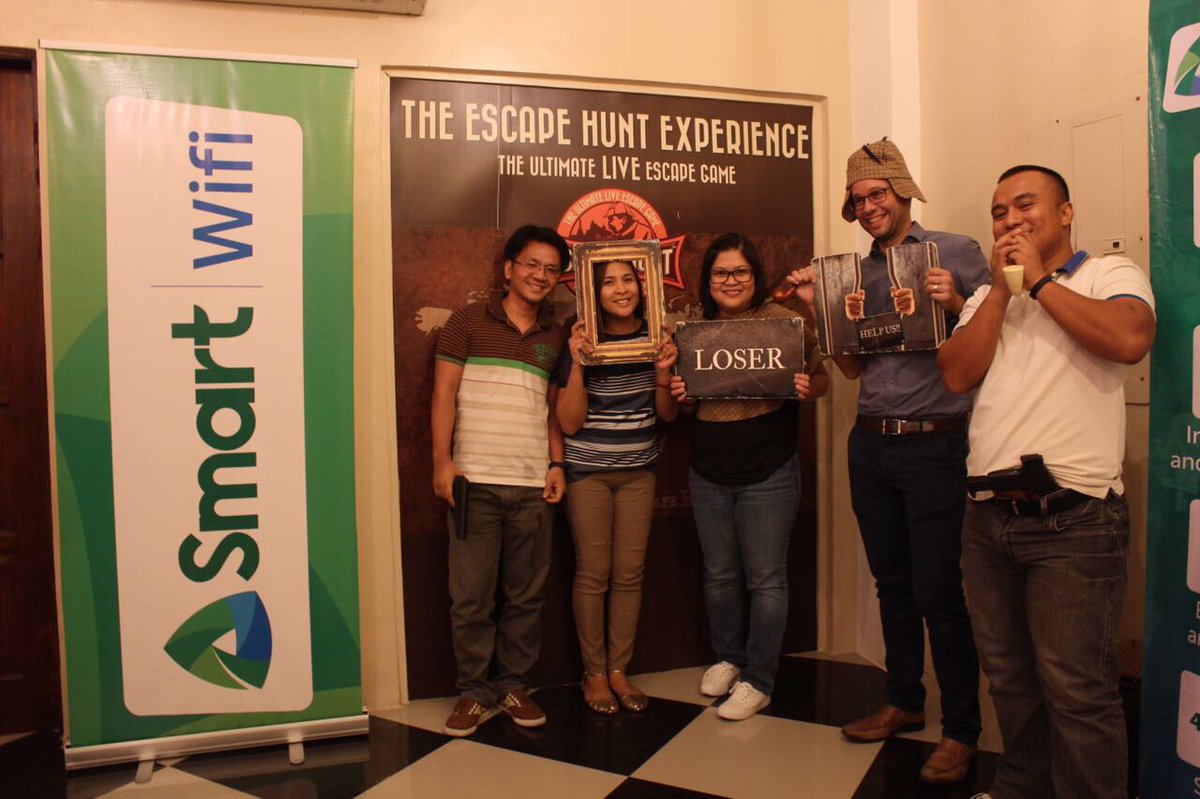 LiveSmart's tweet image. It&apos;s the beginning of nights #LikeNeverBefore in Escape Hunt, Poblacion! #SmartSpots