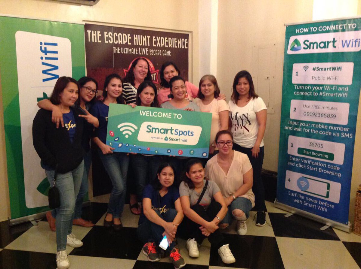 LiveSmart's tweet image. It&apos;s the beginning of nights #LikeNeverBefore in Escape Hunt, Poblacion! #SmartSpots