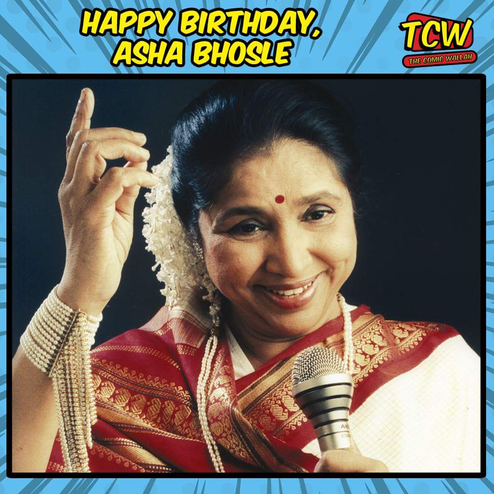 Happy Birthday Asha Bhosle 