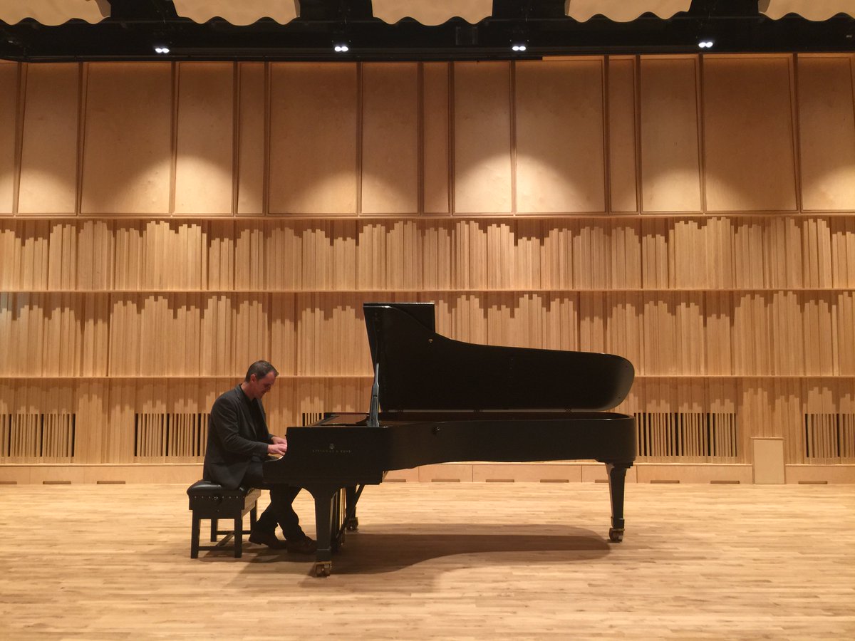 FCBStudios's tweet photo. Our in-house maestro/project architect Colin Cobb gives an impromptu performance at the launch of the new Birmingham Conservatoire https://t.co/XHoCL7GvUa