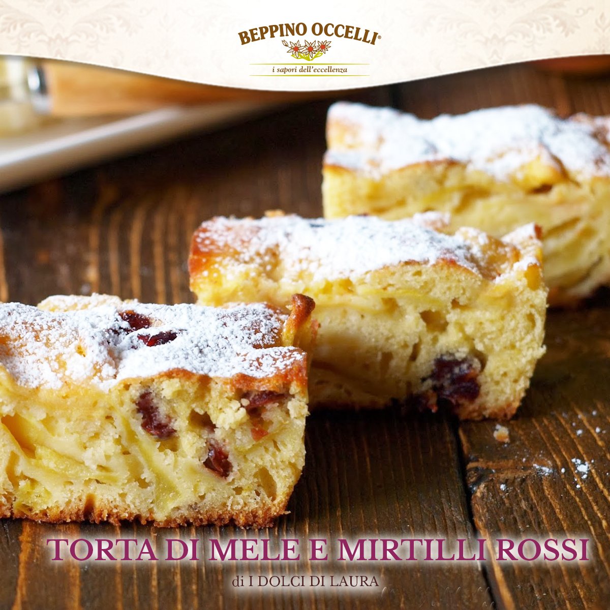 Scoprite la ricetta sul nostro sito occelli.it #ricetta #RicettaDelGiorno #burrooccelli #beppinooccelli #ApplePay
