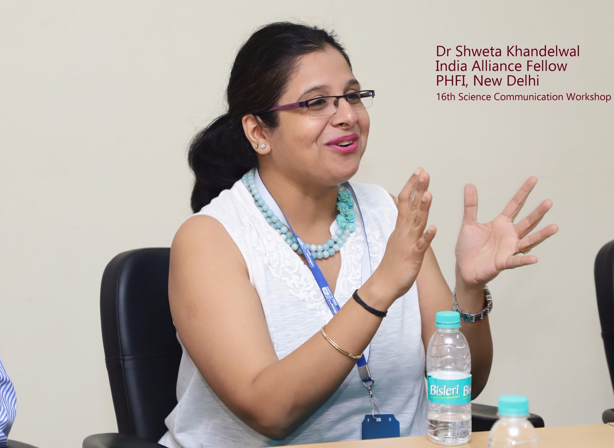'Essential to balance passion and objectivity in your research career' @shwetaPHN #careerinresearch #scicomm #India @thePHFI