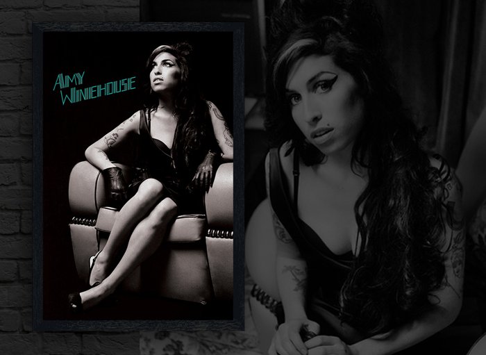 Happy Birthday Amy Winehouse 20% off all framed posters, use code: FRAMEIT 
Shop:  