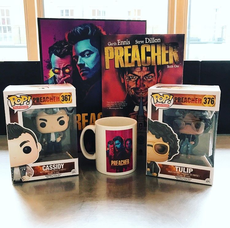 TheNerdRecites's tweet image. Retweet &amp;amp; Follow to win this Preacher Goodie Box.

Watch the #Preacher S2 finale next Tuesday (12/09) and catch up now via @AmazonVideoUK.