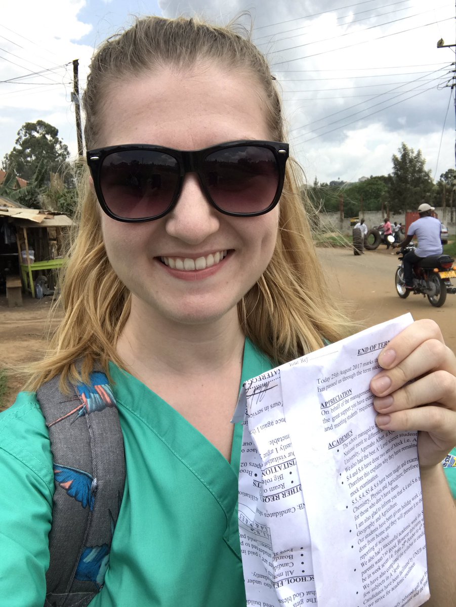 IPLD_Uganda17's tweet photo. Enjoying a Rolex (Ugandan Street food) after a busy morning delivering babies at Buhinga with Sophie &amp; Jo the midwife #IPUganda17 . Rachel https://t.co/hR6QWsY0Q0