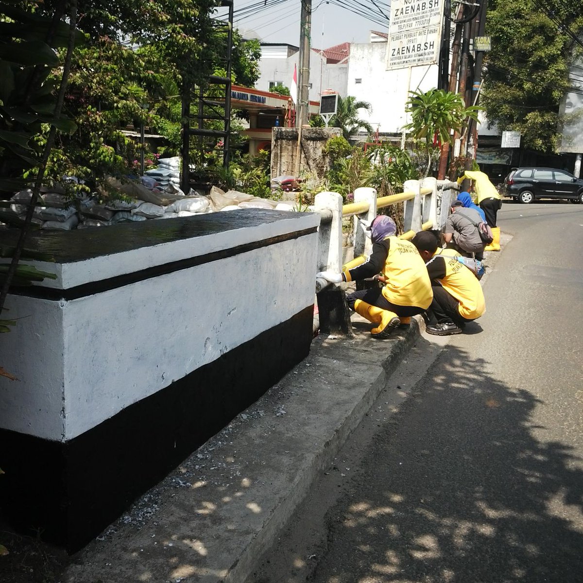 satgas jalan dan jembatan depok tweet media